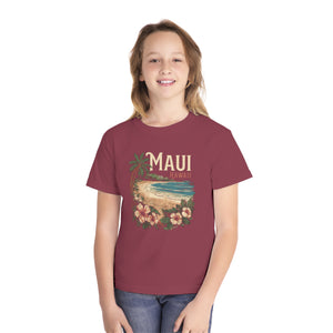Maui Hawaii Comfort Colors Youth Kids T-Shirt