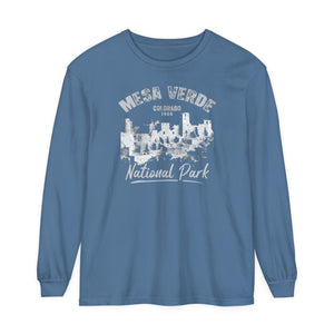 Mesa Verde National Park Colorado Comfort Colors Unisex Long Sleeve T-Shirt