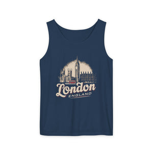 London United Kingdom Comfort Colors Tank Top