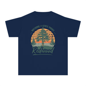 Redwood National Park California Comfort Colors Youth Kids T-Shirt