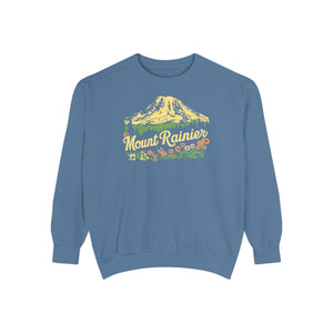 Mount Rainier Washington Comfort Colors Unisex Sweatshirt