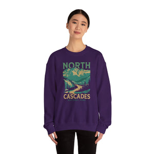 North Cascades National Park Washington Gildan Unisex Crewneck Sweatshirt