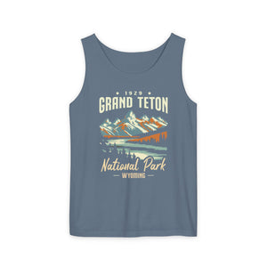 Grand Teton National Park Wyoming Comfort Colors Tank Top