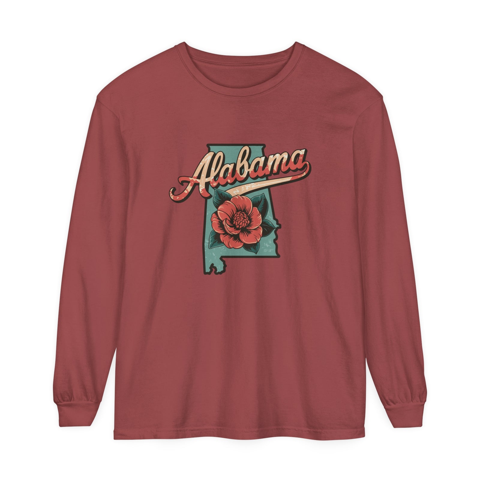 Alabama Comfort Colors Unisex Long Sleeve T-Shirt