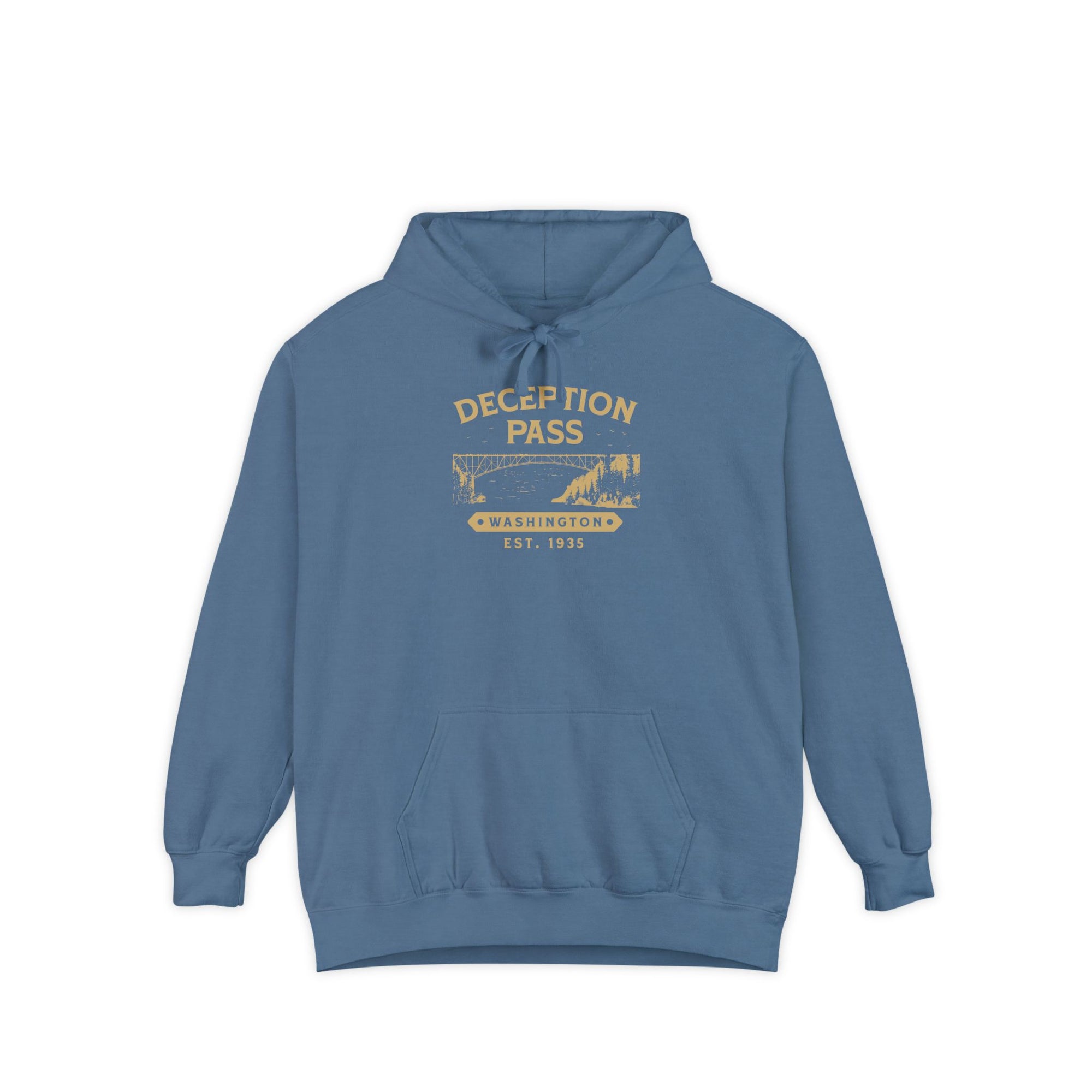 Deception Pass Washington Comfort Colors Unisex Hoodie