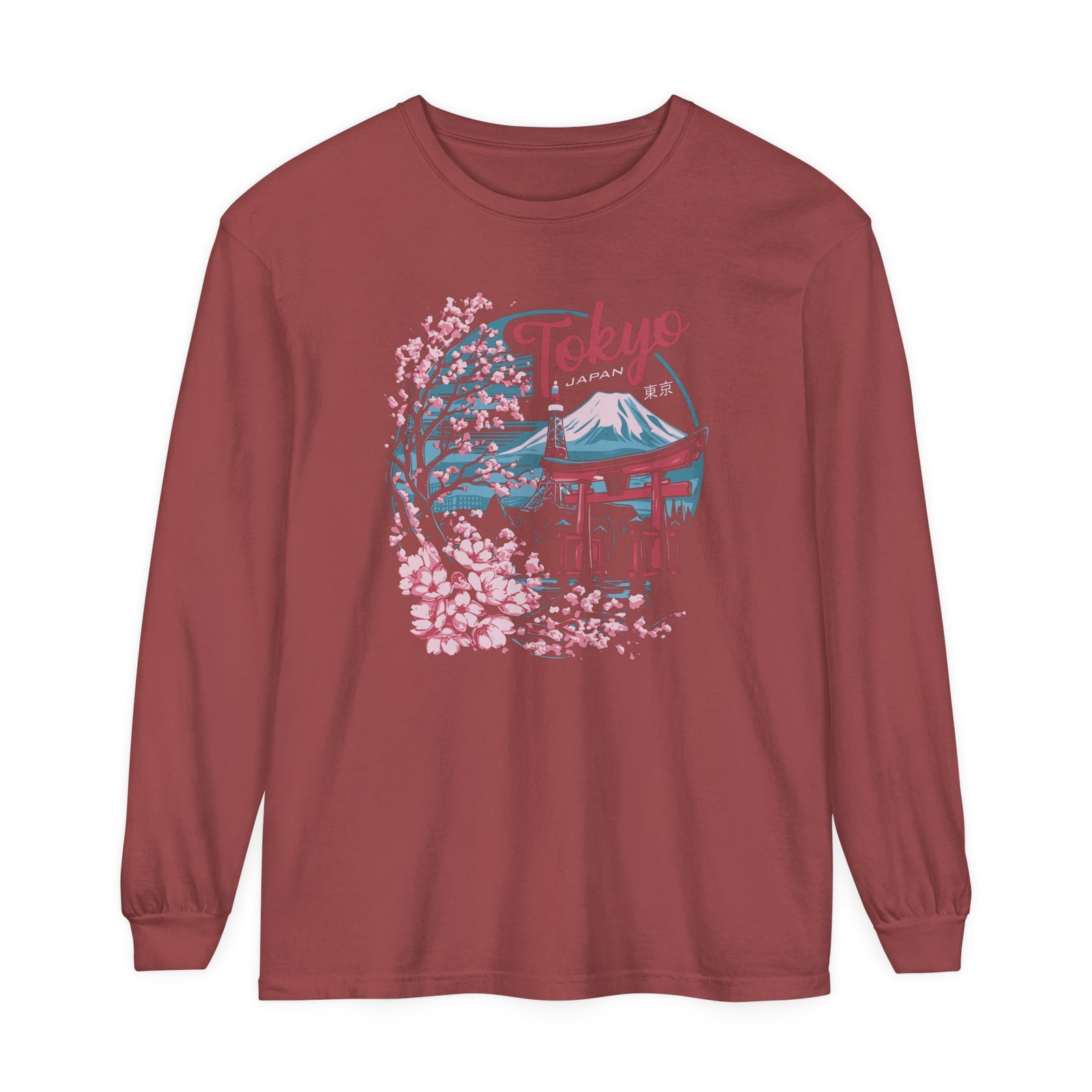 Tokyo Japan Comfort Colors Unisex Long Sleeve T-Shirt
