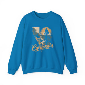 California Gildan Unisex Crewneck Sweatshirt