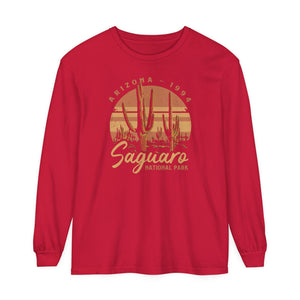 Saguaro National Park Arizona Comfort Colors Unisex Long Sleeve T-Shirt
