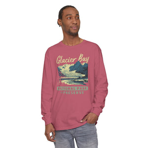 Glacier Bay National Park Alaska Comfort Colors Unisex Long Sleeve T-Shirt