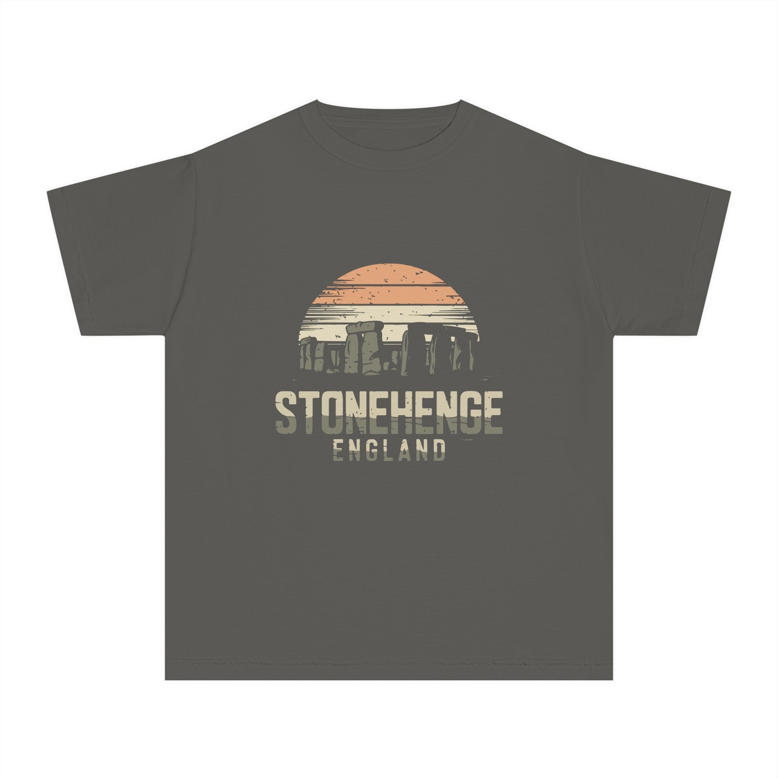 Stonehenge England Comfort Colors Youth Kids T-Shirt