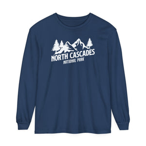 North Cascades National Park Washington Comfort Colors Unisex Long Sleeve T-Shirt