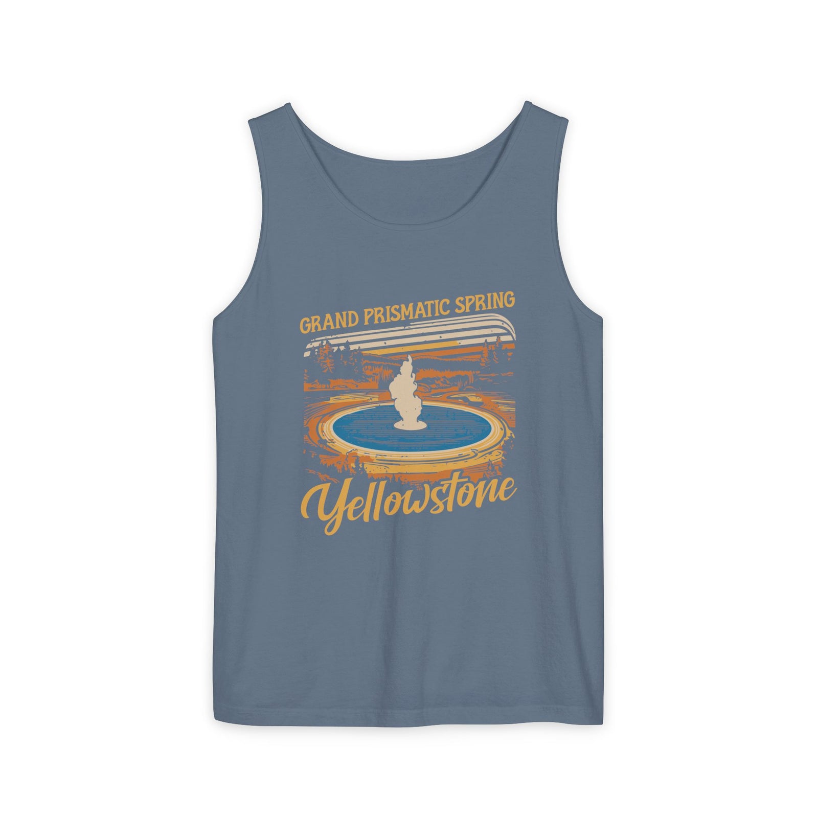 Grand Prismatic Spring Yellowstone Comfort Colors Tank Top