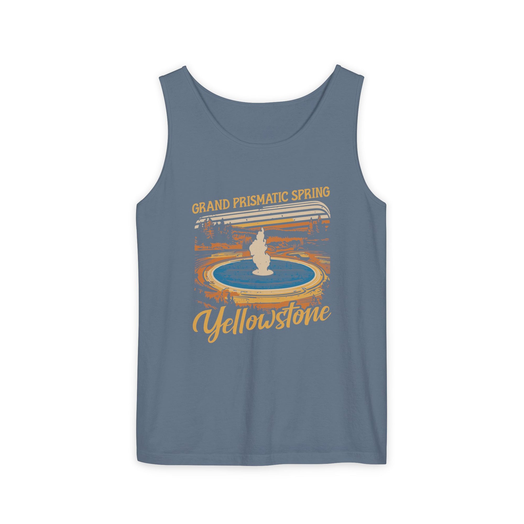 Grand Prismatic Spring Yellowstone Comfort Colors Tank Top