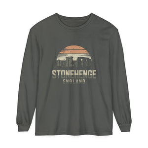 Stonehenge England Comfort Colors Unisex Long Sleeve T-Shirt
