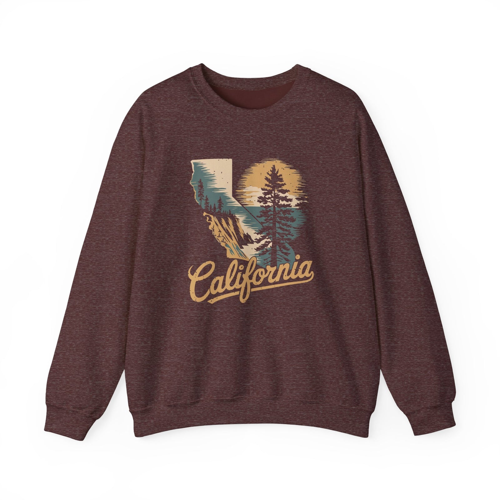 California Gildan Unisex Crewneck Sweatshirt