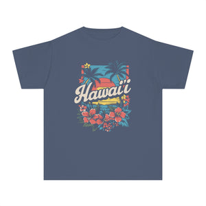 Hawaii Comfort Colors Youth Kids T-Shirt
