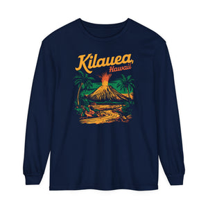 Kīlauea Hawaii Comfort Colors Unisex Long Sleeve T-Shirt
