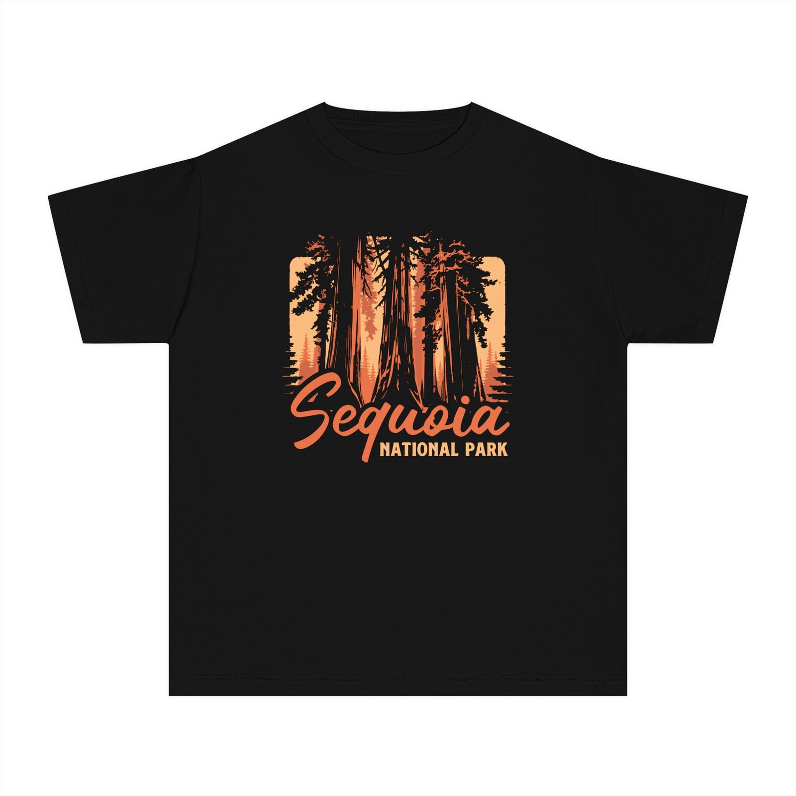 Sequoia National Park California Comfort Colors Youth Kids T-Shirt