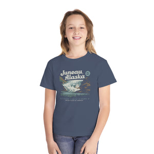 Juneau Alaska Comfort Colors Youth Kids T-Shirt
