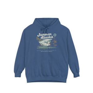 Juneau Alaska Comfort Colors Unisex Hoodie