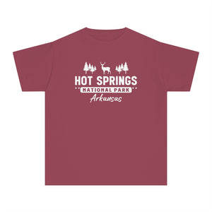 Hot Springs National Park Arkansas Comfort Colors Youth Kids T-Shirt