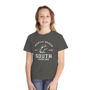 Myrtle Beach South Carolina Comfort Colors Youth Kids T-Shirt
