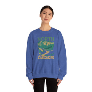 North Cascades National Park Washington Gildan Unisex Crewneck Sweatshirt