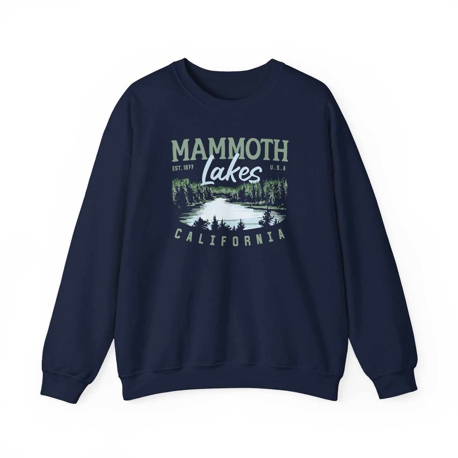 Mammoth Lakes California Gildan Unisex Crewneck Sweatshirt