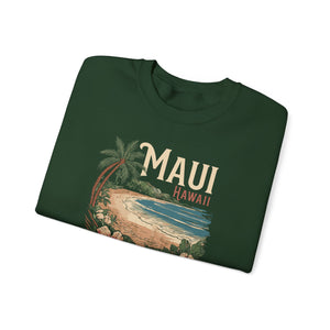 Maui Hawaii Gildan Unisex Crewneck Sweatshirt