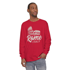 Rome Italy Comfort Colors Unisex Long Sleeve T-Shirt