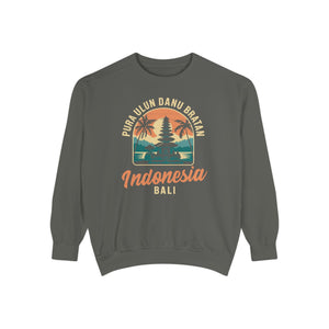 Pura Ulun Danu Bratan Bali Comfort Colors Unisex Sweatshirt