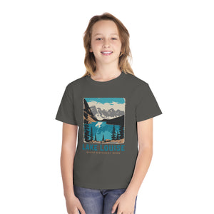Lake Louise Banff National Park Alberta Comfort Colors Youth Kids T-Shirt