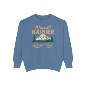 Mount Rainier National Park Washington Comfort Colors Unisex Sweatshirt