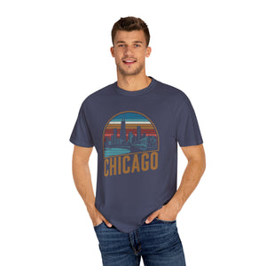 Chicago Skyline Illinois Comfort Colors Unisex T-Shirt