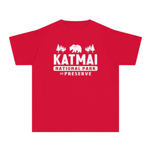 Katmai National Park Alaska Comfort Colors Youth Kids T-Shirt