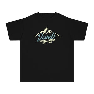 Denali National Park Alaska Comfort Colors Youth Kids T-Shirt