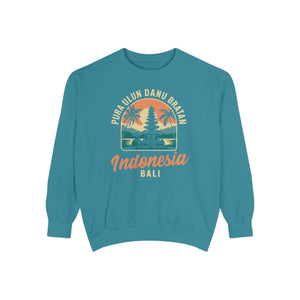 Pura Ulun Danu Bratan Bali Comfort Colors Unisex Sweatshirt