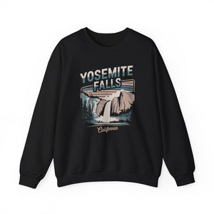 Yosemite Falls Yosemite National Park California Gildan Unisex Crewneck Sweatshirt