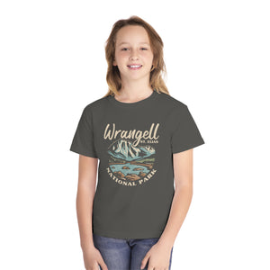 Wrangell-St. Elias National Park Alaska Comfort Colors Youth Kids T-Shirt