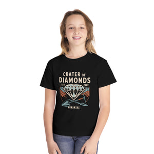 Crater of Diamonds State Park Arkansas Comfort Colors Youth Kids T-Shirt