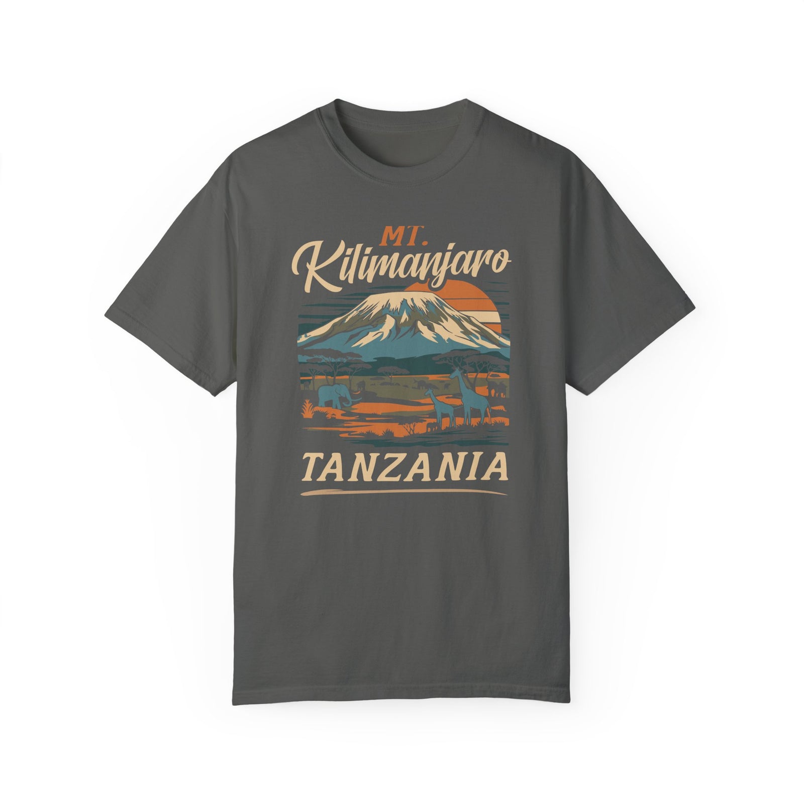 Mount Kilimanjaro Tanzania Comfort Colors Unisex T-Shirt