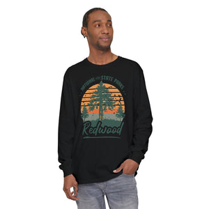 Redwood National Park California Comfort Colors Unisex Long Sleeve T-Shirt