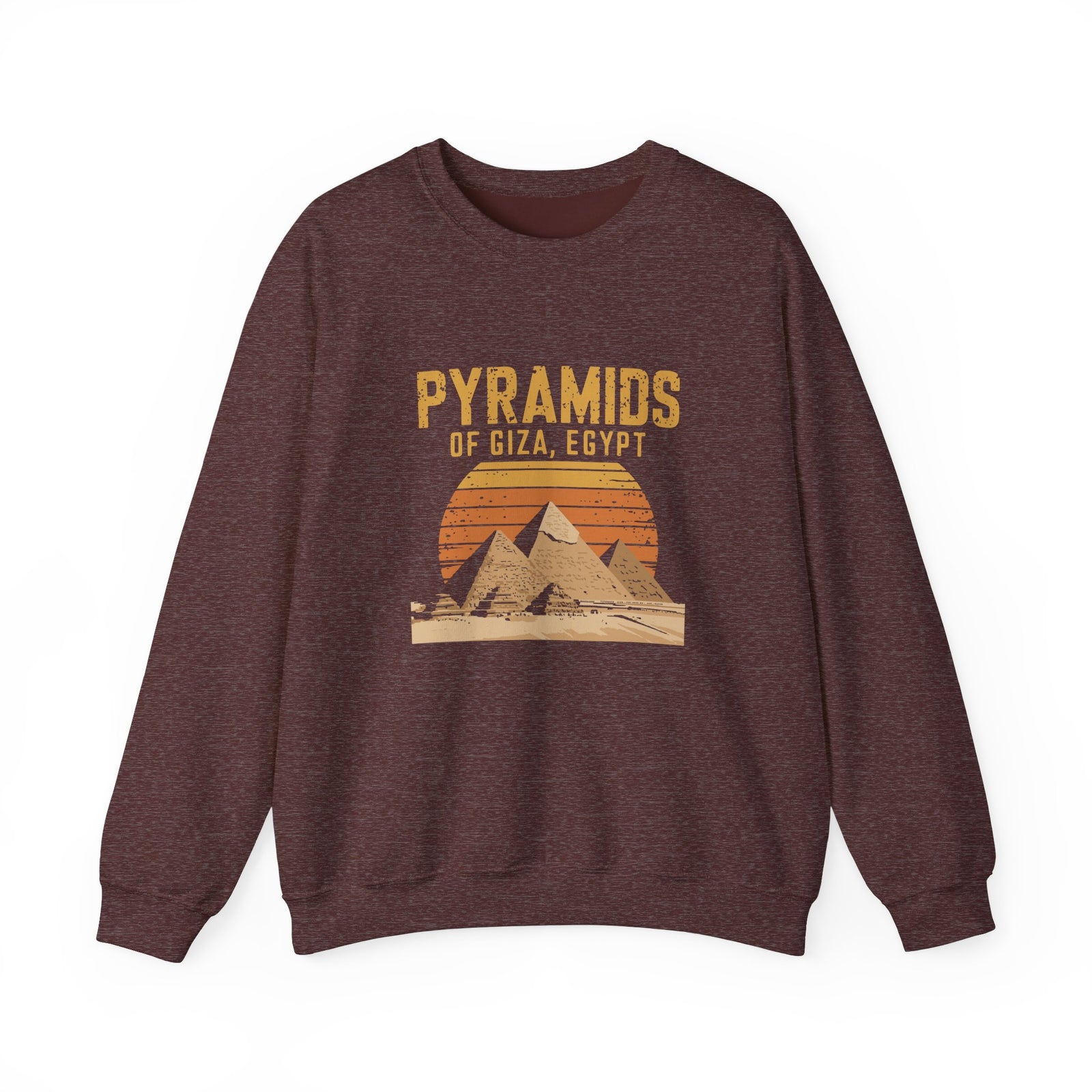 Pyramids of Giza Egypt Gildan Unisex Crewneck Sweatshirt