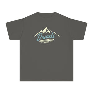 Denali National Park Alaska Comfort Colors Youth Kids T-Shirt