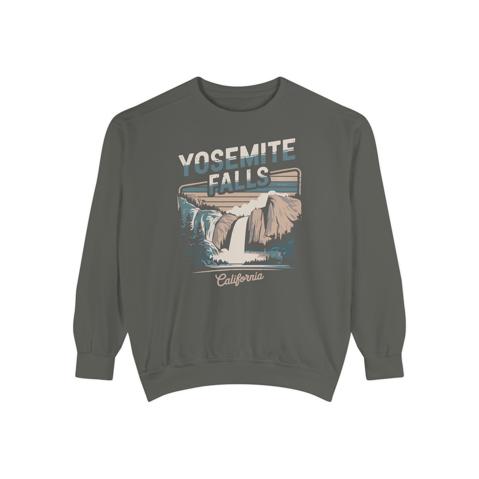 Yosemite Falls Yosemite National Park California Comfort Colors Unisex Sweatshirt