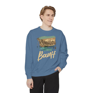 Banff National Park Alberta Comfort Colors Unisex Sweatshirt