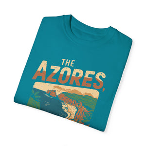 The Azores Portugal Comfort Colors Unisex T-Shirt