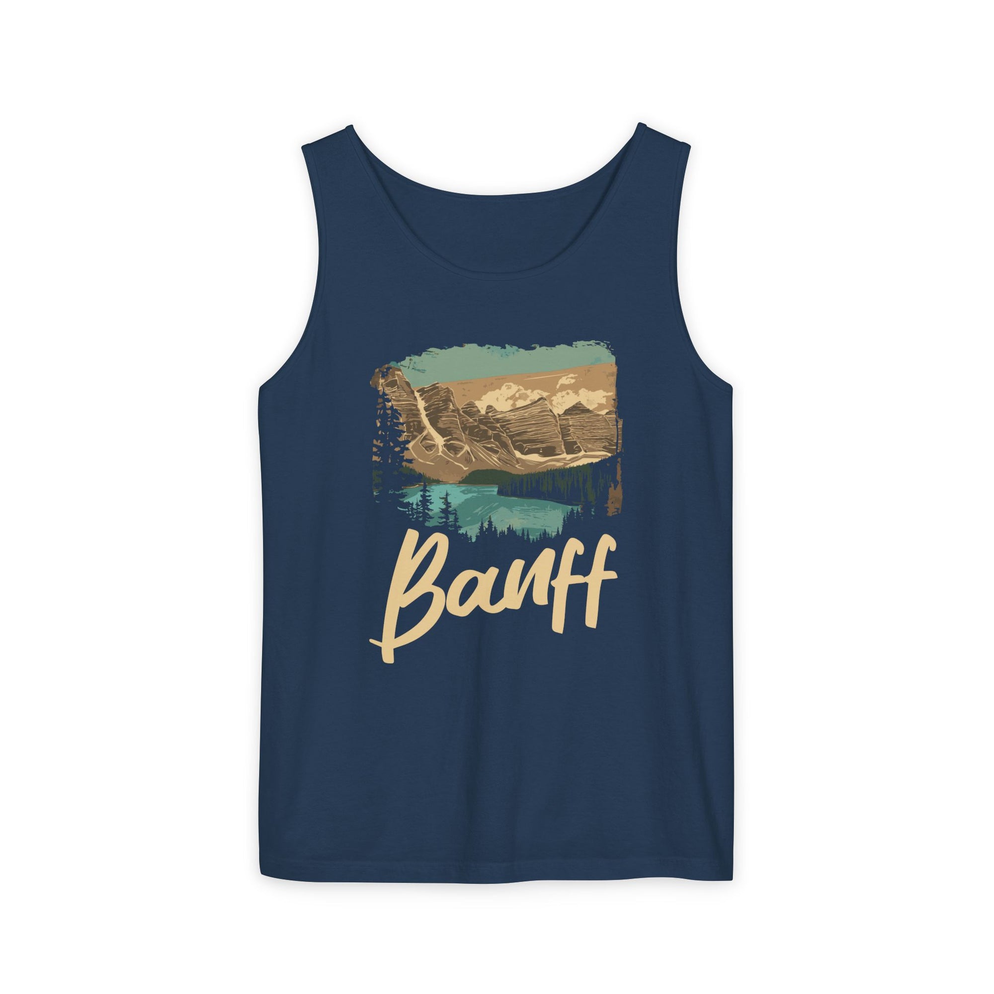 Banff National Park Alberta Comfort Colors Tank Top