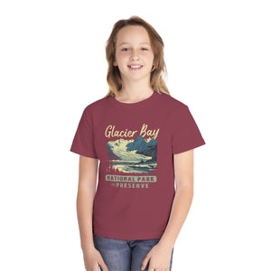 Glacier Bay National Park Alaska Comfort Colors Youth Kids T-Shirt