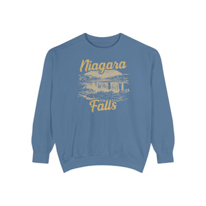 Niagara Falls New York Ontario Comfort Colors Unisex Sweatshirt